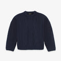 Pendleton Cable Knit Sweater - Navy