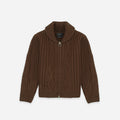 Pendleton Hoop Zip Cardigan - Brown