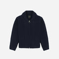 Pendleton Hoop Zip Cardigan - Navy