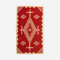 Pendleton Jacquard Beach Towel - Los Ojos Coral