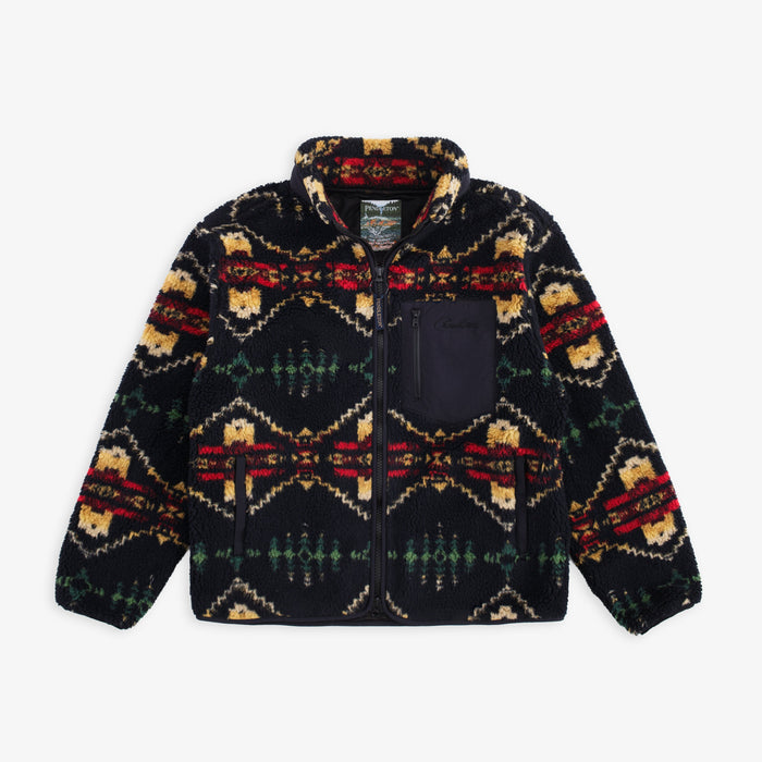 Pendleton Jacquard Sherpa Fleece - Four Corners