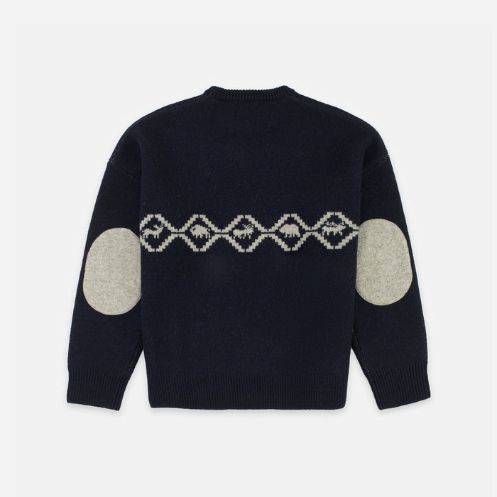 Pendleton Lost Trail Sweater - Navy