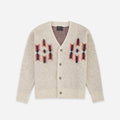 Pendleton Mohair Cardigan - Four Corners Ecru