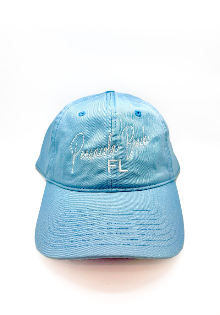 Blue hat