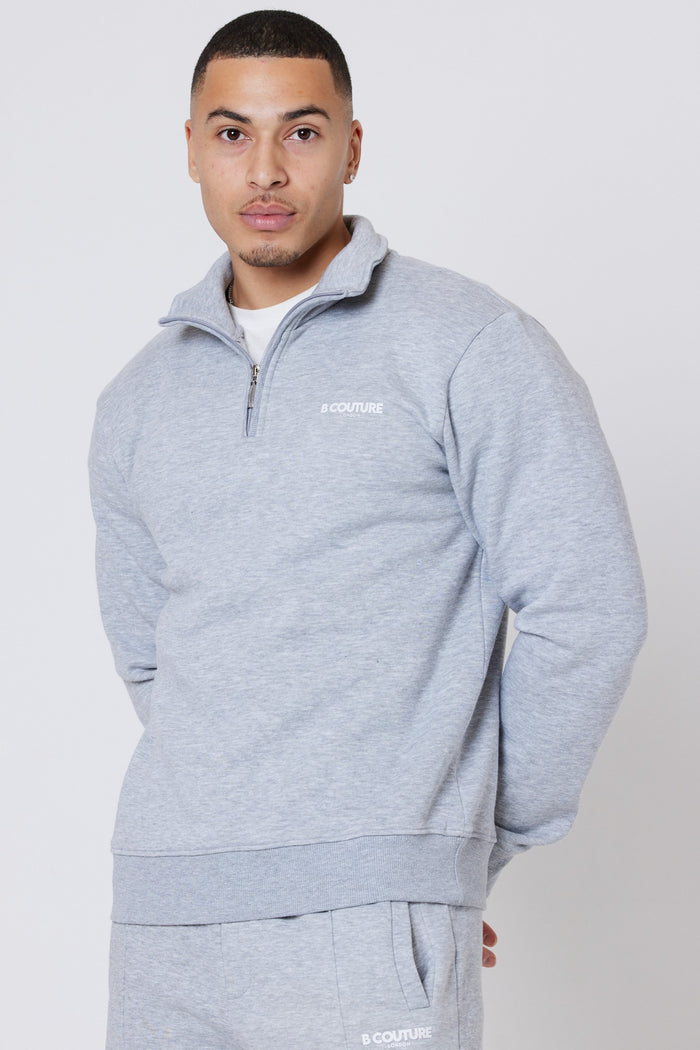 Pensbury 3-Pack Fleece 1/4 Zip Jumper- Black/Navy/Grey