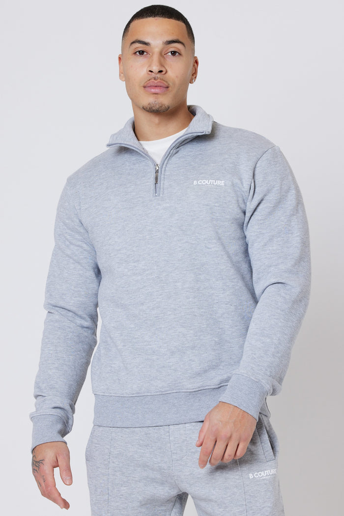 Pensbury 3-Pack Fleece 1/4 Zip Jumper- Black/Navy/Grey