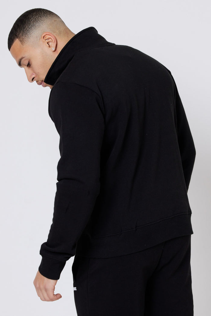 Pensbury 3-Pack Fleece 1/4 Zip Jumper- Black/Navy/Grey