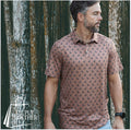 Performance Polo - Whitetail Deer Brown
