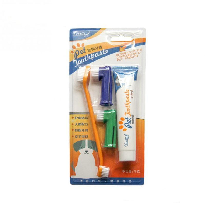 Pet Toothpaste and Toothbrush Set - foxberryparkproducts