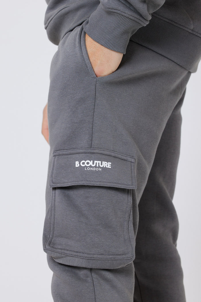Petergate Fleece Tracksuit - Pewter