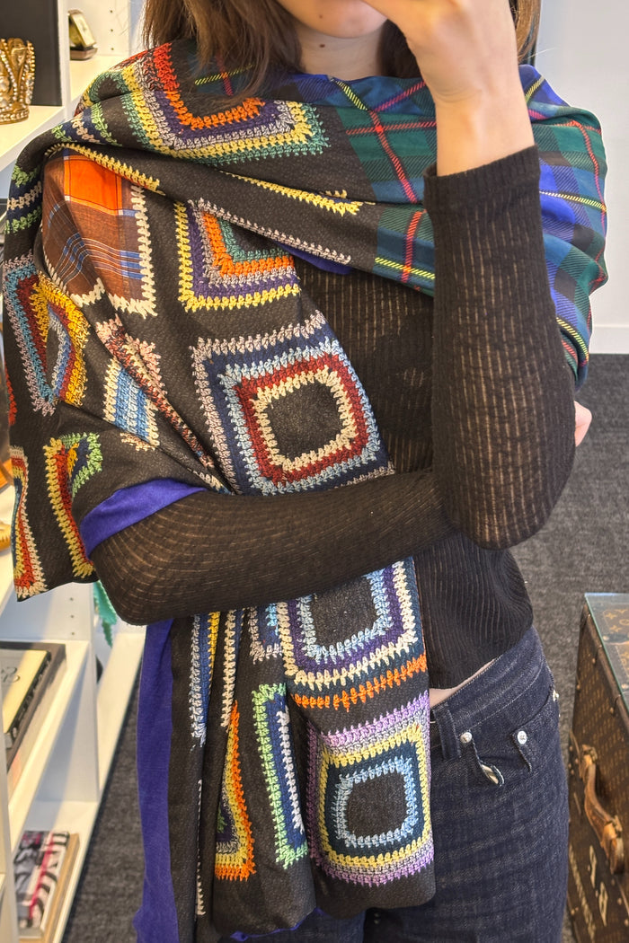 Pierre-Louis Mascia Crochet Print Scarf image 0