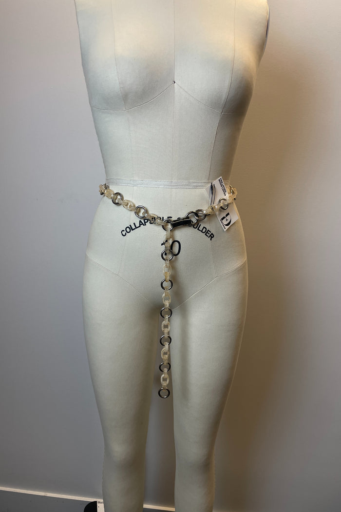 Plastic and Metal Chain Belt image 1