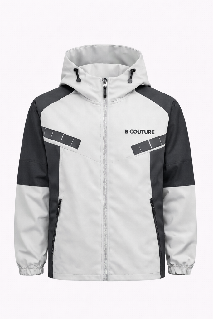 Porter Boys Windbreaker Tracksuit - Grey