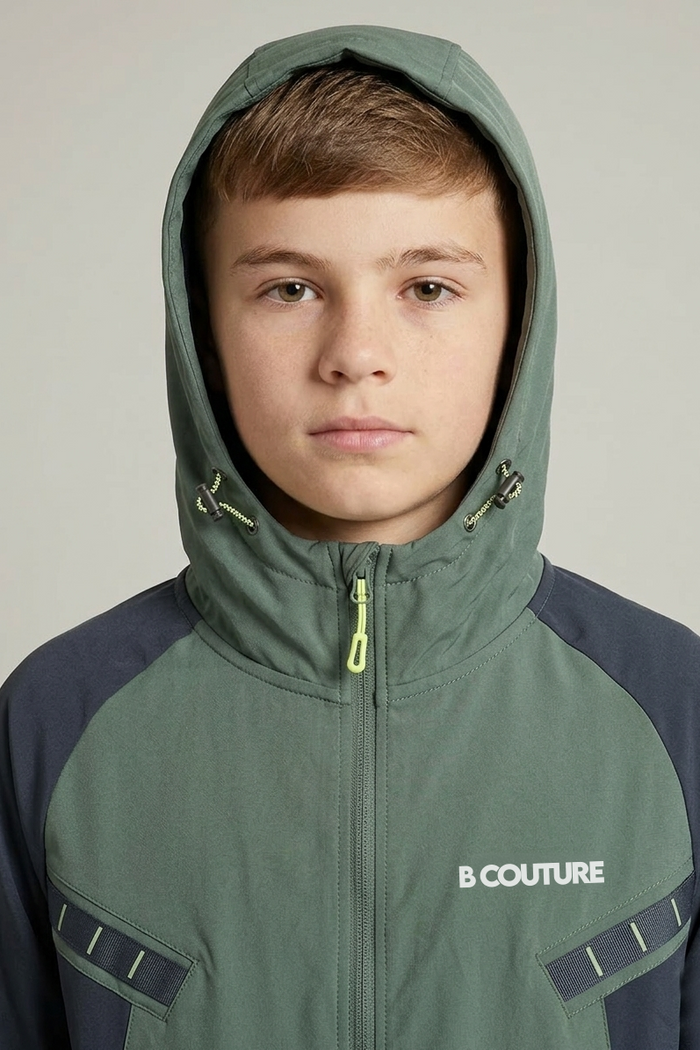 Porter Boys Windbreaker Tracksuit - Gun Metal