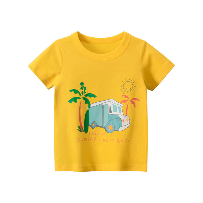 Premium Cotton Short Sleeve T-Shirt | Summer Short Sleeve T-Shirt