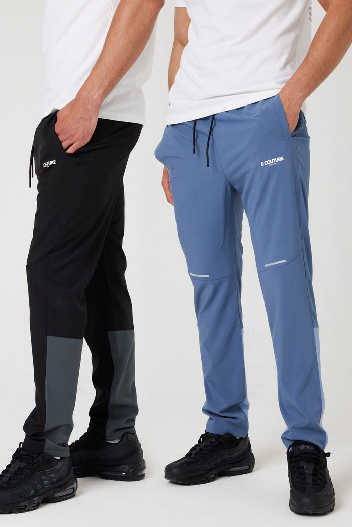 ProFabricX 2-Pack Tech Joggers - Black/Slate Blue