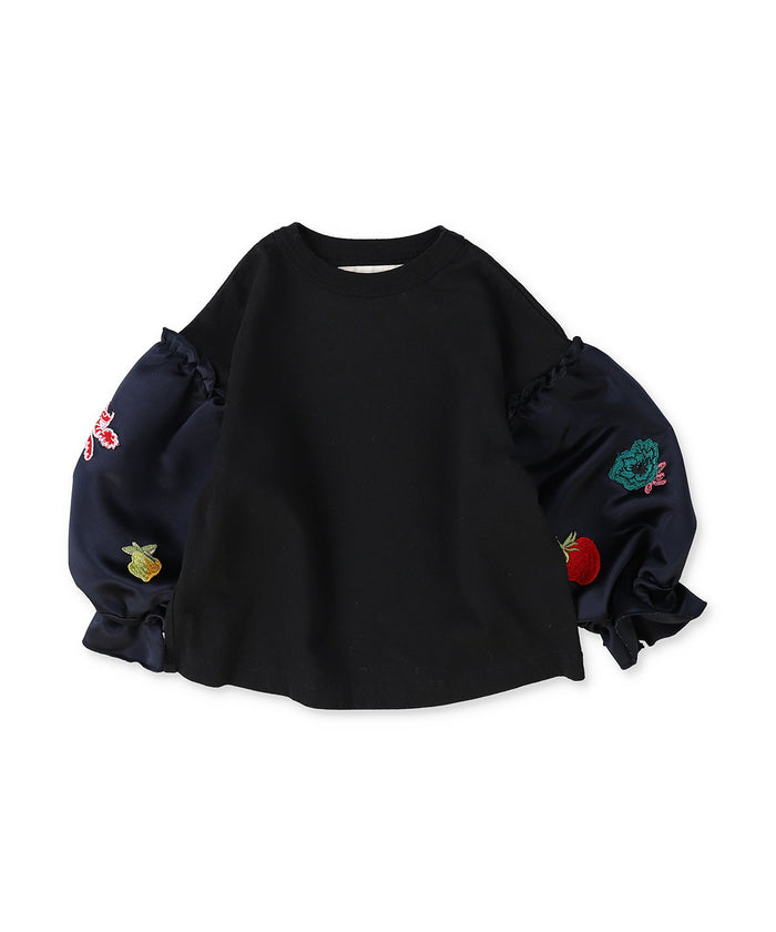 Puffed-sleeve Tee