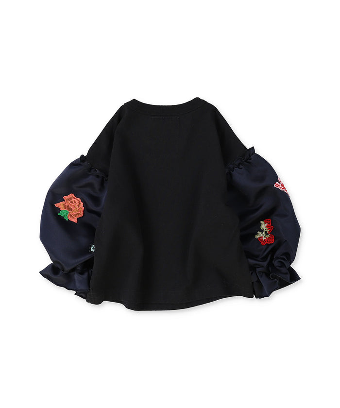 Puffed-sleeve Tee