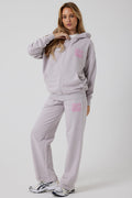 Ralph Street Wide Leg Tracksuit - Metal Grey