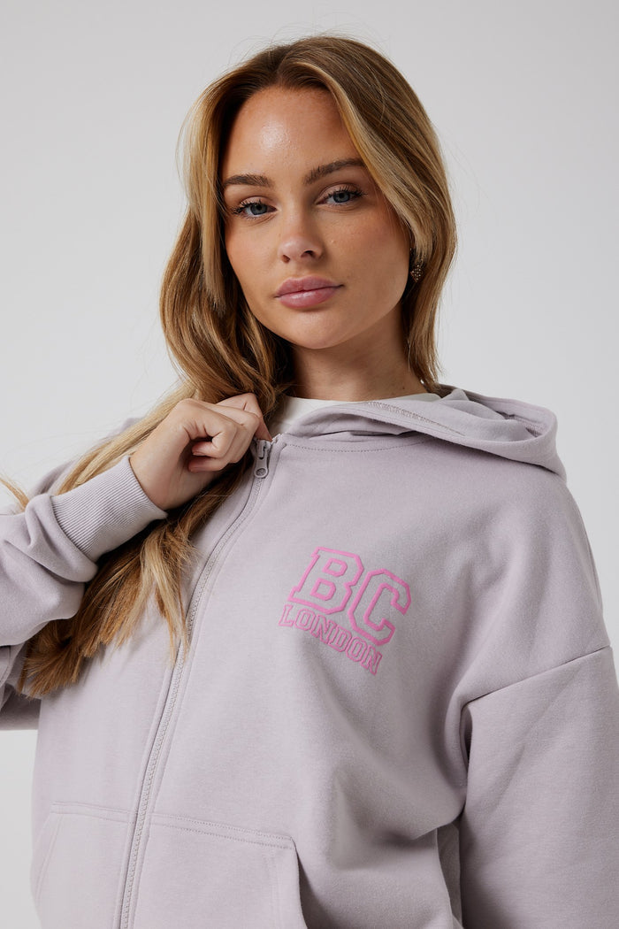 Ralph Street Wide Leg Tracksuit - Metal Grey