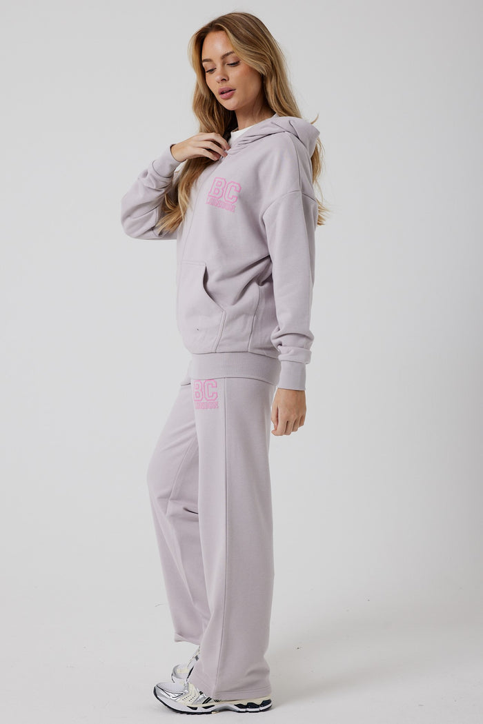 Ralph Street Wide Leg Tracksuit - Metal Grey