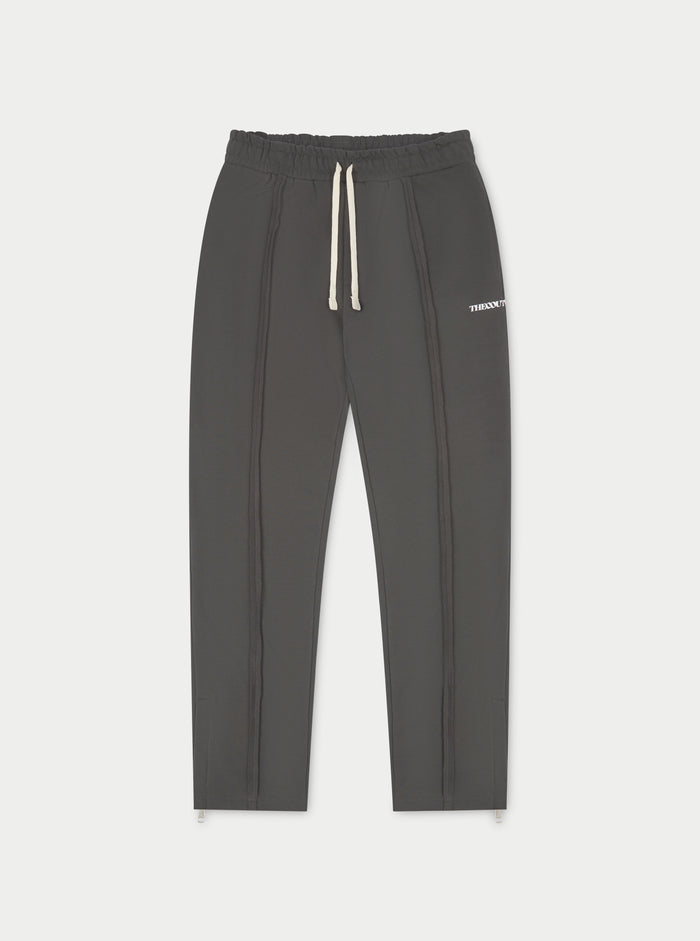 RAW SEAM STRAIGHT LEG JOGGERS - CHARCOAL