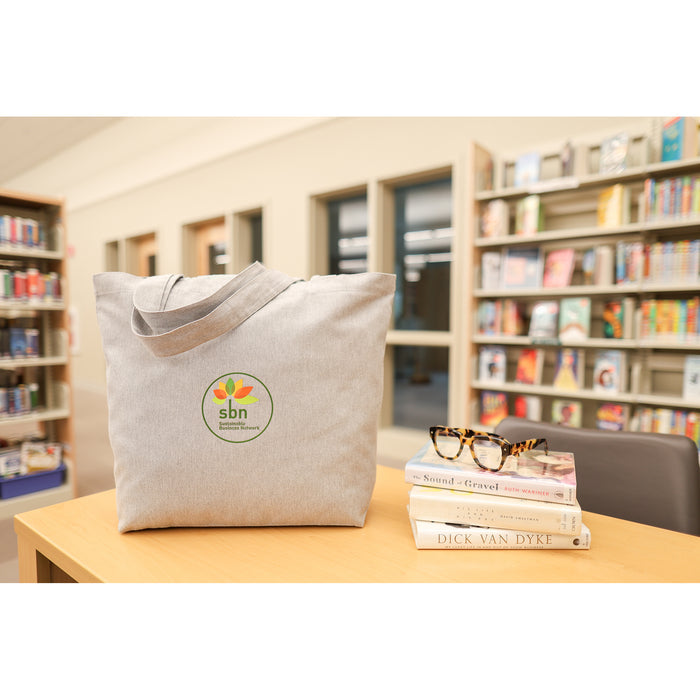 Recycled Cotton Shopper Tote with Interior Pocket - AWARE™