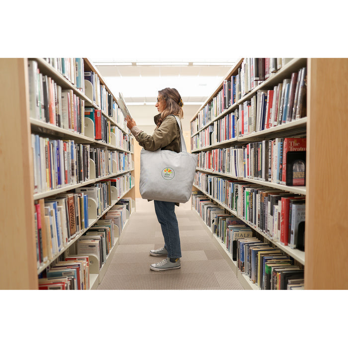 Recycled Cotton Shopper Tote with Interior Pocket - AWARE™