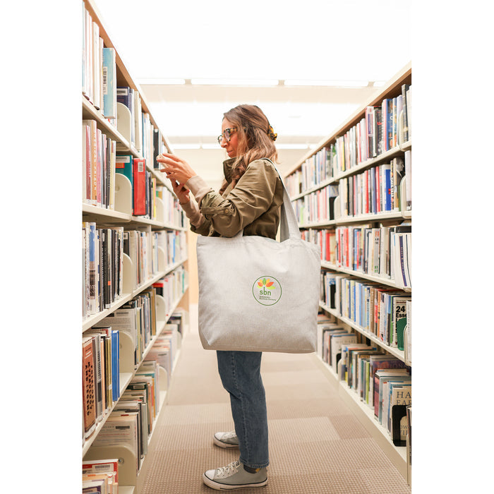 Recycled Cotton Shopper Tote with Interior Pocket - AWARE™