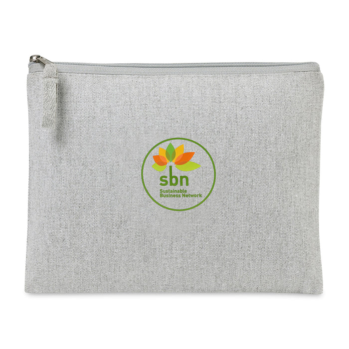 Recycled Cotton Zippered Pouch - AWARE™