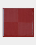 Red Printed Pocket Square - Wit