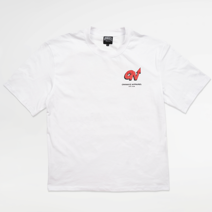 Red Star T Shirt - White