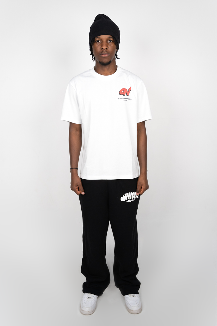 Red Star T Shirt - White