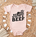 Red White and BEEF Black Ink– Infant/Toddler/Youth