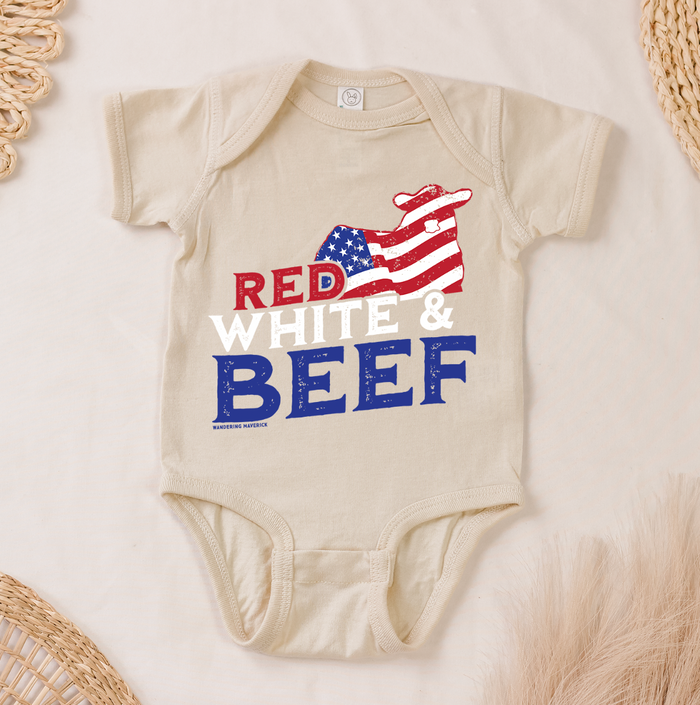 Red White and BEEF– Infant/Toddler/Youth