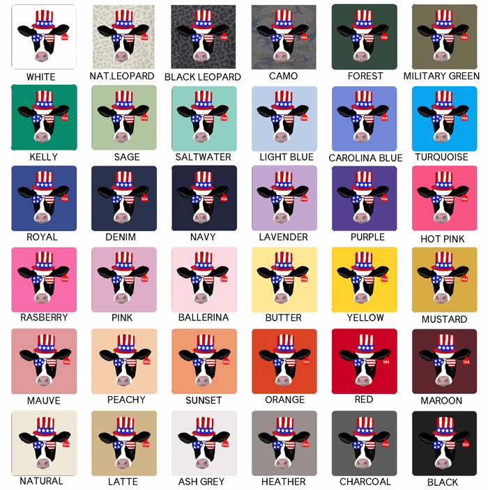 Red White and Blue Dairy– Infant/Toddler/Youth