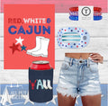 Red, White, & Cajun T-Shirt