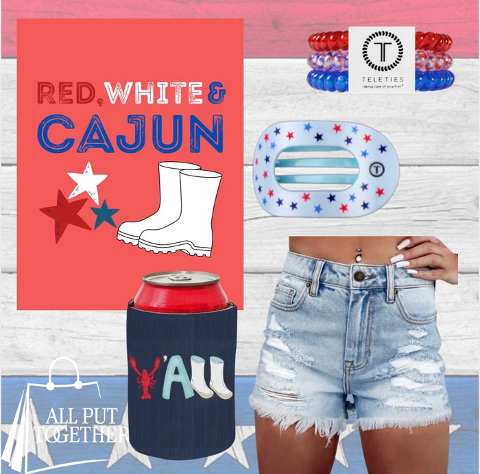 Red, White, & Cajun T-Shirt