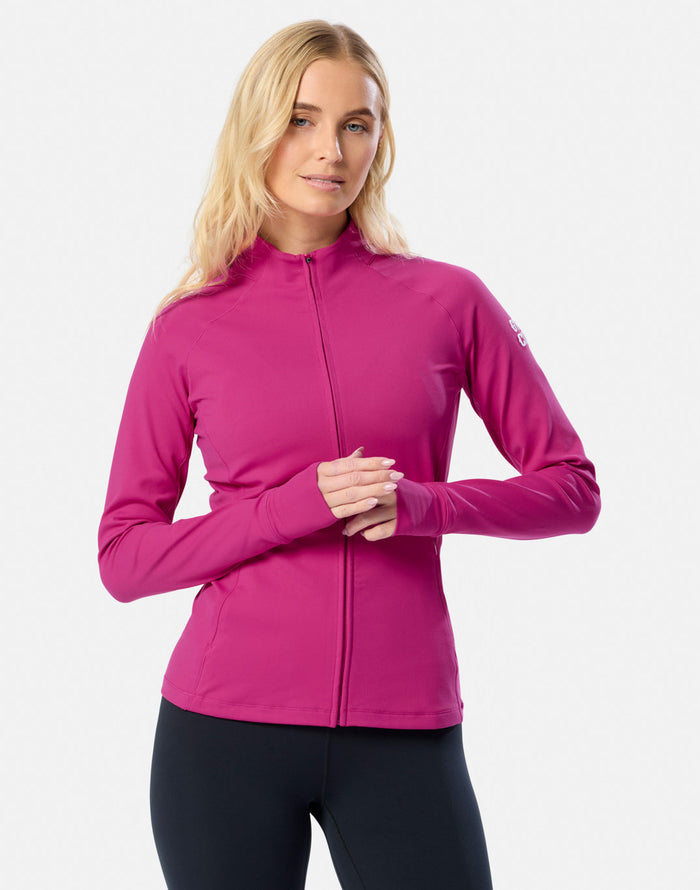 Relentless Full Zip in Sunrise Pink