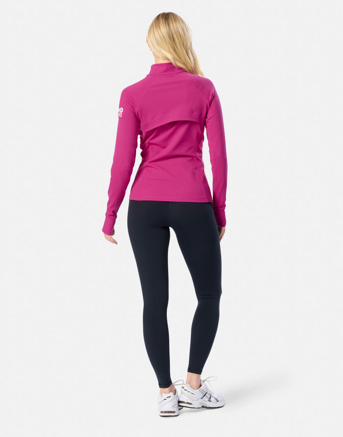 Relentless Full Zip in Sunrise Pink