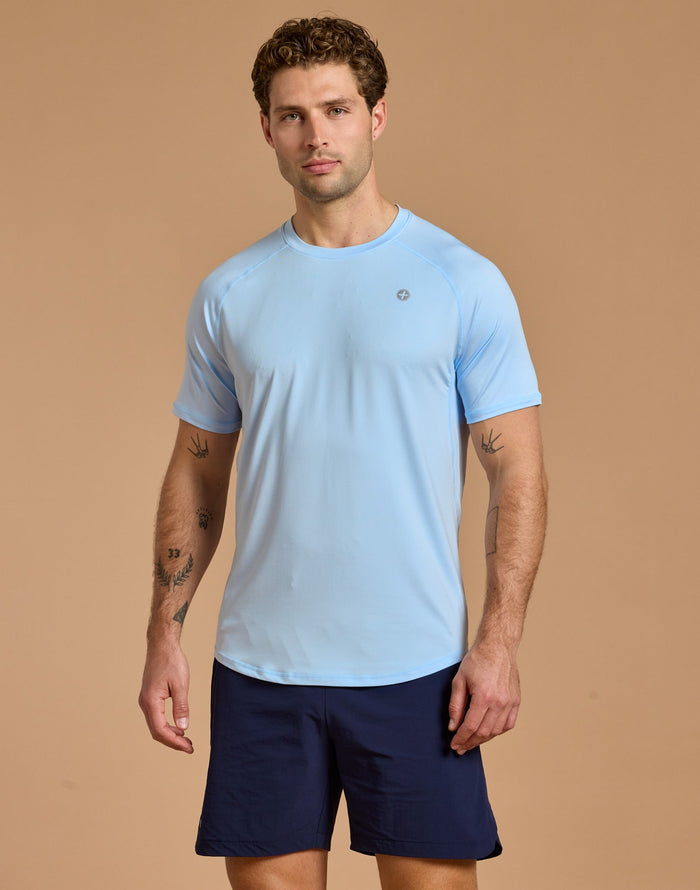 Relentless Tee in Glacial Blue