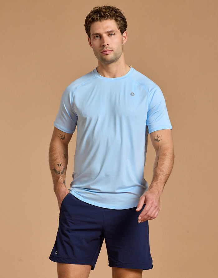 Relentless Tee in Glacial Blue