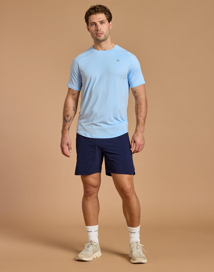 Relentless Tee in Glacial Blue