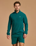 Relentless Train Midlayer in Goodnight Green