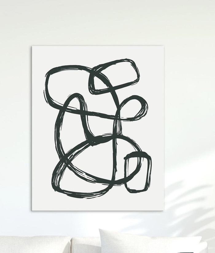 Modern Wall Art Set, Abstract Wall Decor, Abstract Painting, Abstract Canvas Art Print