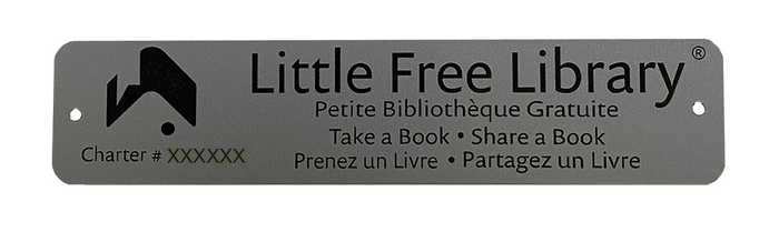 Replacement Aluminum Charter Sign