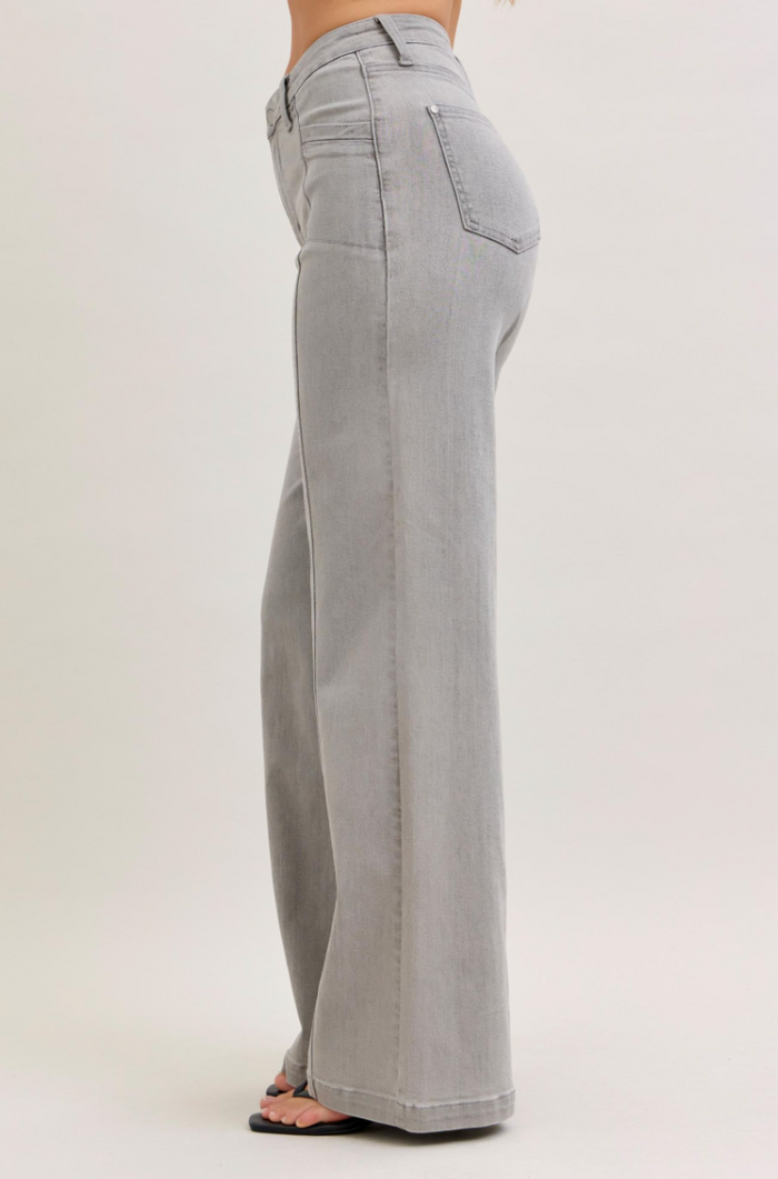 Retro Wide Leg- High Rise