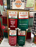 Reversible Christmas Can Cooler