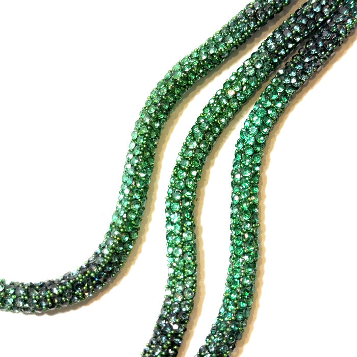 Style the Rhinestone 3 Layer Tie Dye Multi-Strand Necklace exclusively at Born To Glam