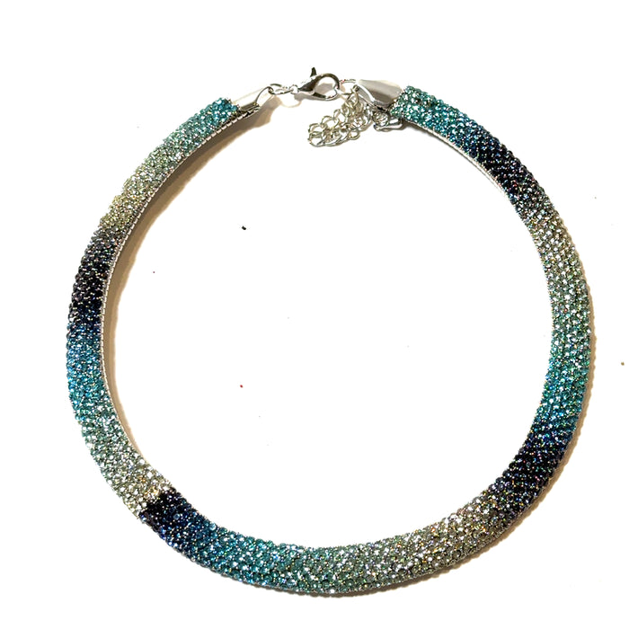 Style the Rhinestone Choker exclusively at Born To Glam